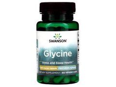 Glycine 500mg 60 Capsule Swanson